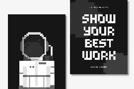 Micro - Pixelate Modern Font