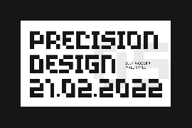 Micro - Pixelate Modern Font