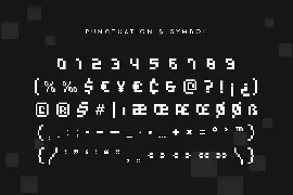 Micro - Pixelate Modern Font