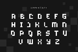 Micro - Pixelate Modern Font