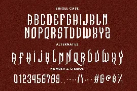 Yakhsa Decorative Display Font