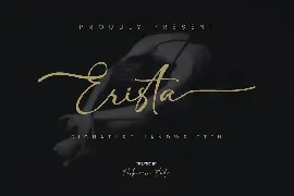 Erista - Handwriting Font