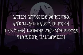 Witches Crow font