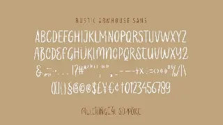 Rustic Farmhouse - An Aesthetic Font Duo