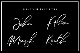 Jaming Signature Brush Font