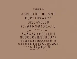 ENOVELLA font