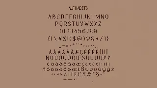 ENOVELLA font