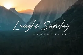 Laughs Sunday - Font