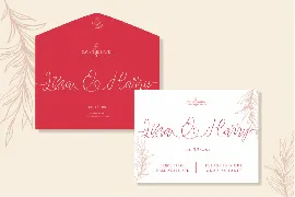 Corria and Bobby - A Wedding Font