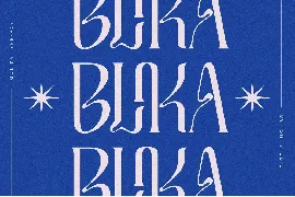 MOLIKA font