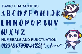 Sweet Panda - Display Font