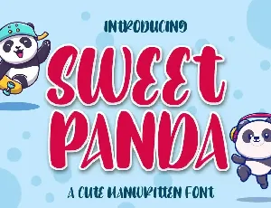 Sweet Panda - Display Font