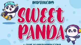 Sweet Panda - Display Font