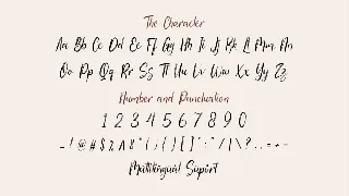 Bostime font