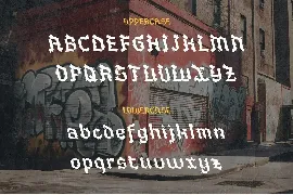 Graffitopia - Urban Graffiti Font