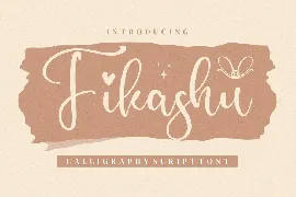 Fikashu font