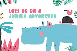 Jungle Friends Font