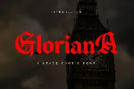 Gloriana - Blackletter Font