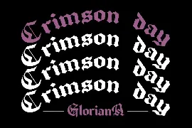 Gloriana - Blackletter Font