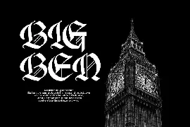 Gloriana - Blackletter Font