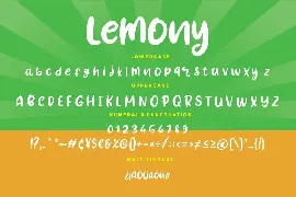 Lemony Fun Business Font