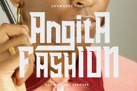 Chambers Esport Decorative Font