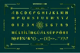 Anomega font