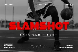 Slam Shot - Sans Serif Fonts