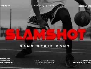 Slam Shot - Sans Serif Fonts