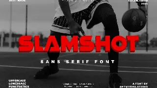 Slam Shot - Sans Serif Fonts