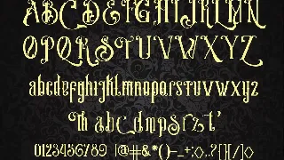 Esentrik font