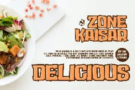 Zone Kaisar - Graffiti Font