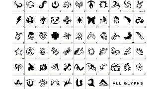 Tattoos Dingbat font