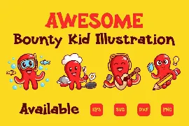 Bounty Kid - Cartoon Font