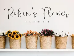 Dramatic Florals Script Font