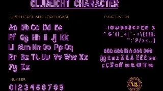 Clubeight font