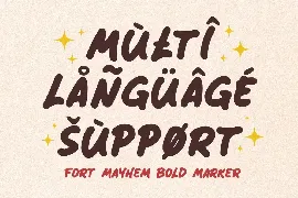 Fort Mayhem font