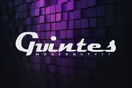 Guintes - Decorative Font