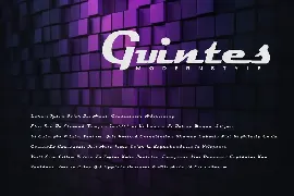 Guintes - Decorative Font