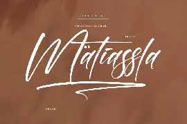 Balisstik Modern Signature Font