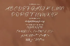 Balisstik Modern Signature Font