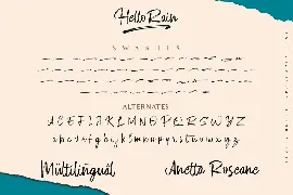 Hellorain font