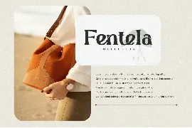 FENTELA font