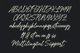 Jotosan Signature font