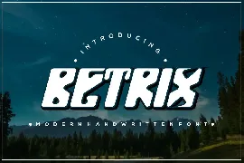 Betrix font