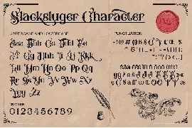 Slacksluger font