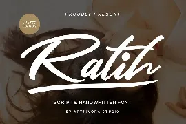 Ratih - Handwritten Font