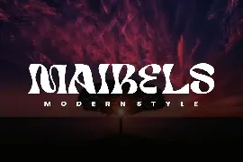 Mairels - Decorative Font