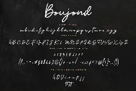 Boujond Signature Business Font