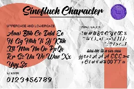 Sinofluck font